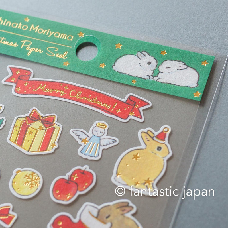 Schinako Moriyama washi sticker -Christmas tree-