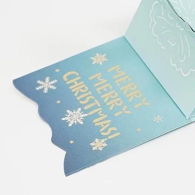 Christmas mini pop card / Close Encounter with the Unknown -Nessie-