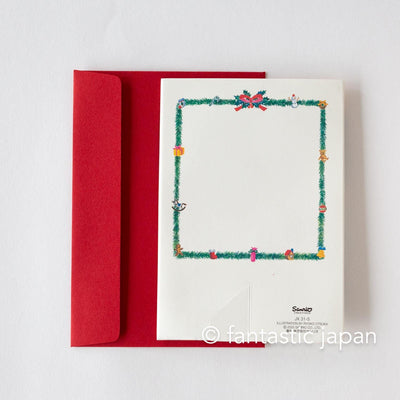 Christmas card Pop-up card -Christmas gift shop-
