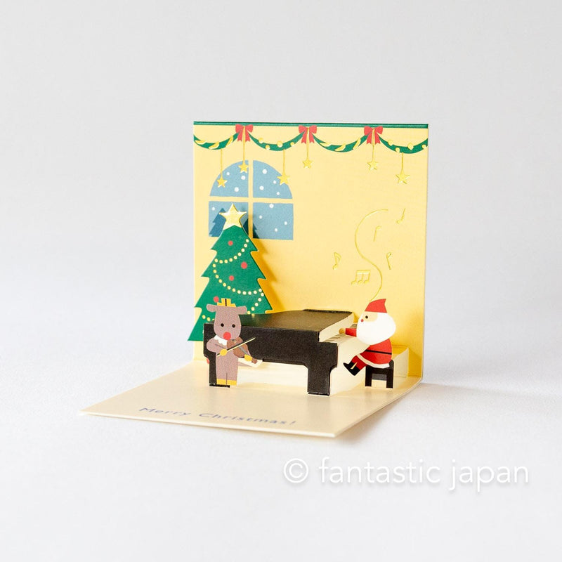 Christmas mini pop-up card -Christmas Concert-