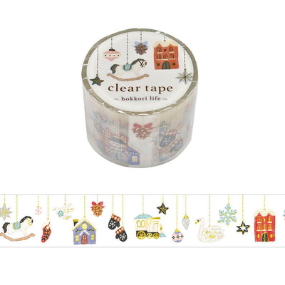 Gold Foil PET Clear tape / hokkori life -ornament-
