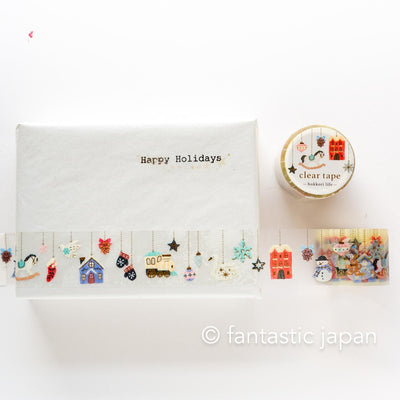 Gold Foil PET Clear tape / hokkori life -ornament-