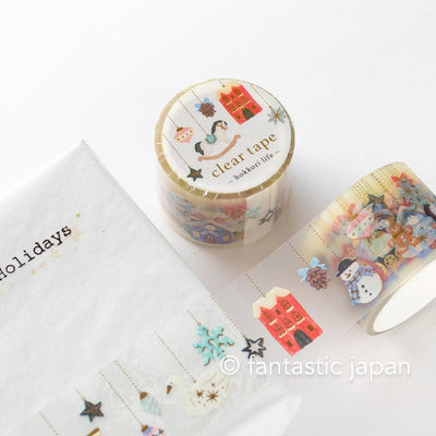 Gold Foil PET Clear tape / hokkori life -ornament-