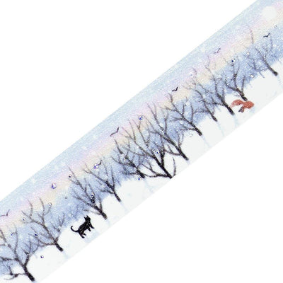 bgm2025 winter limited Masking Tape -winter morning promenade-