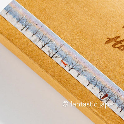 bgm2025 winter limited Masking Tape -winter morning promenade-