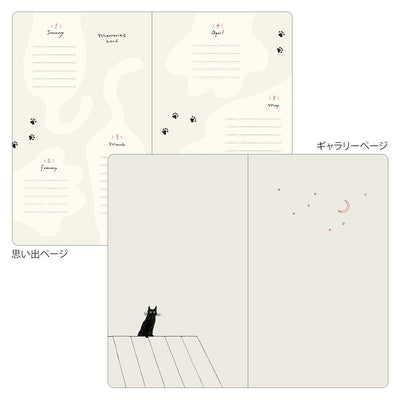 MIDORI | Book Style Diary Cat <B6>