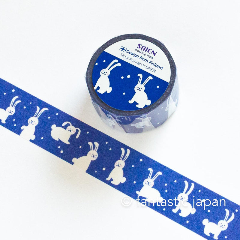 Masking Tape -Winter rabbits-