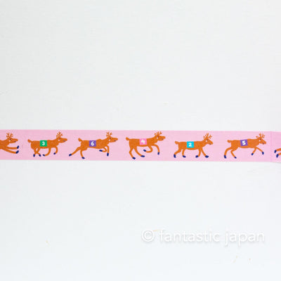 Masking Tape -Reindeer race-