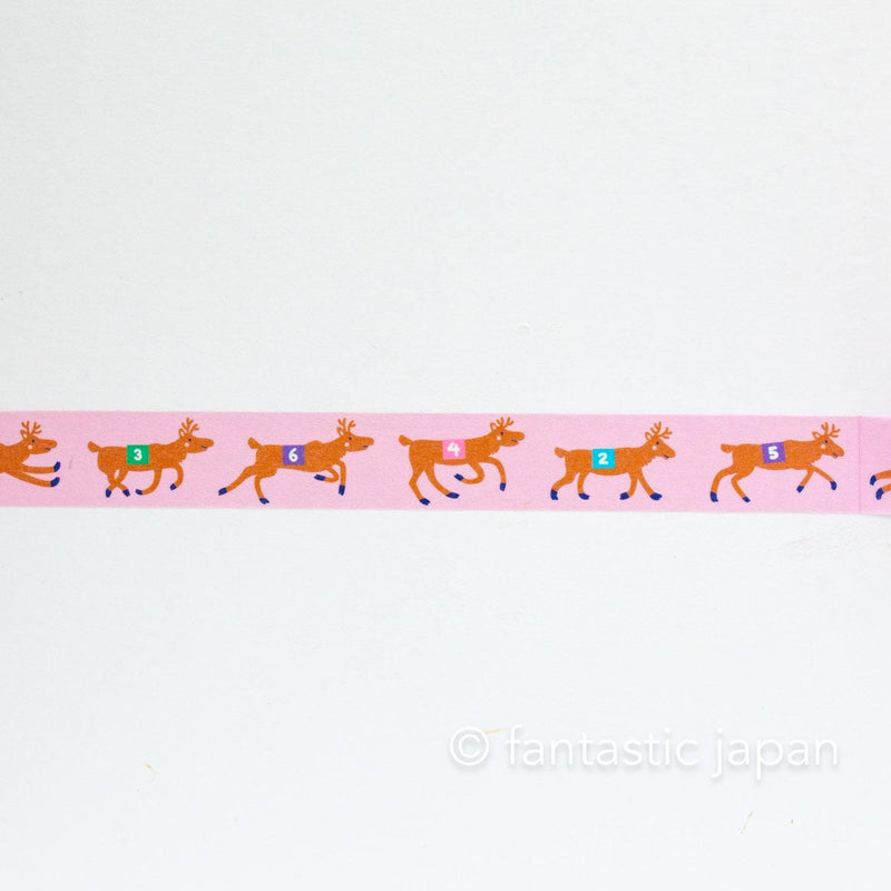 Masking Tape -Reindeer race-