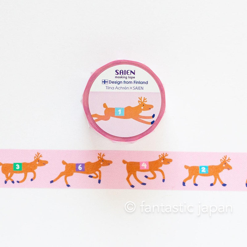 Masking Tape -Reindeer race-
