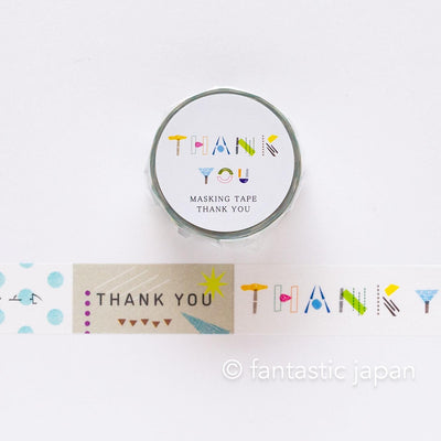 mizusima Masking Tape -THANK YOU-