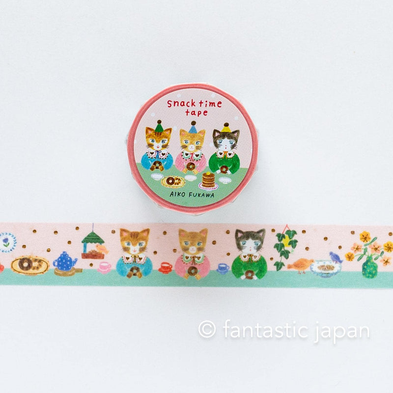 cozyca masking tape -snack time- by Aiko Fukawa