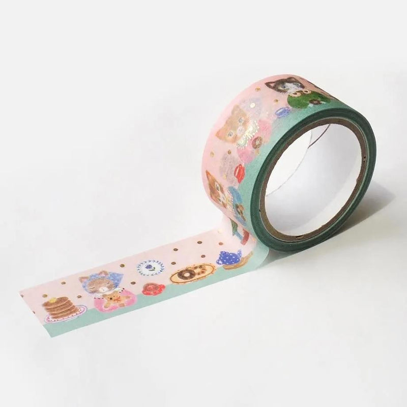 cozyca masking tape -snack time- by Aiko Fukawa