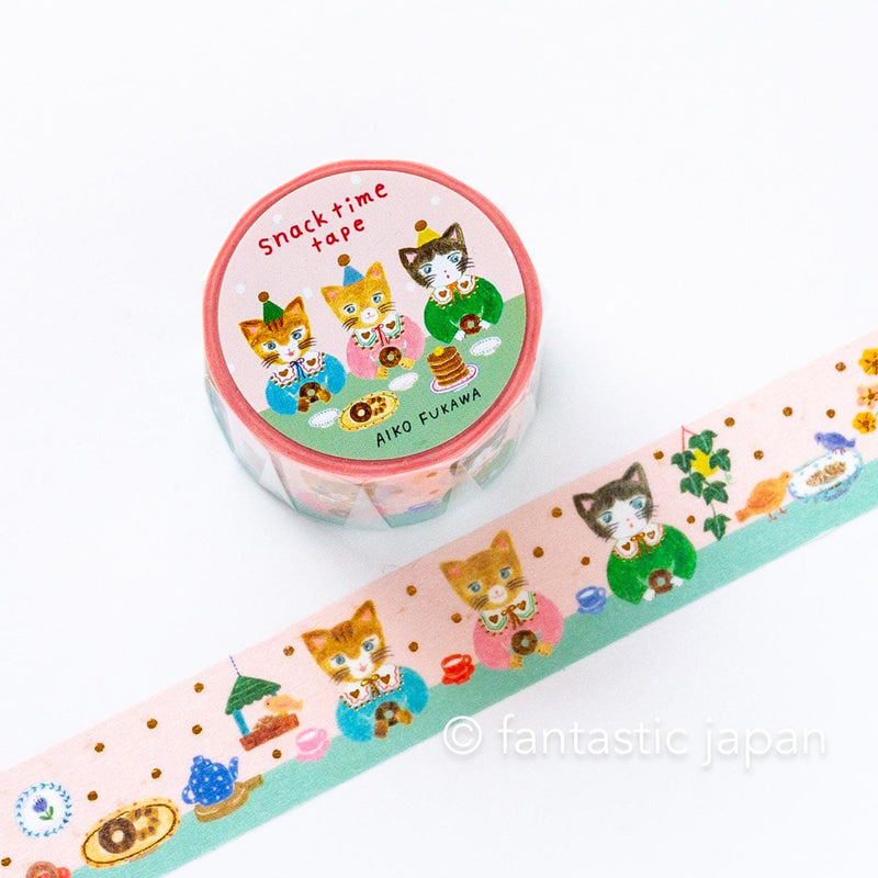 cozyca masking tape -snack time- by Aiko Fukawa