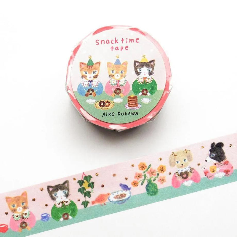 cozyca masking tape -snack time- by Aiko Fukawa
