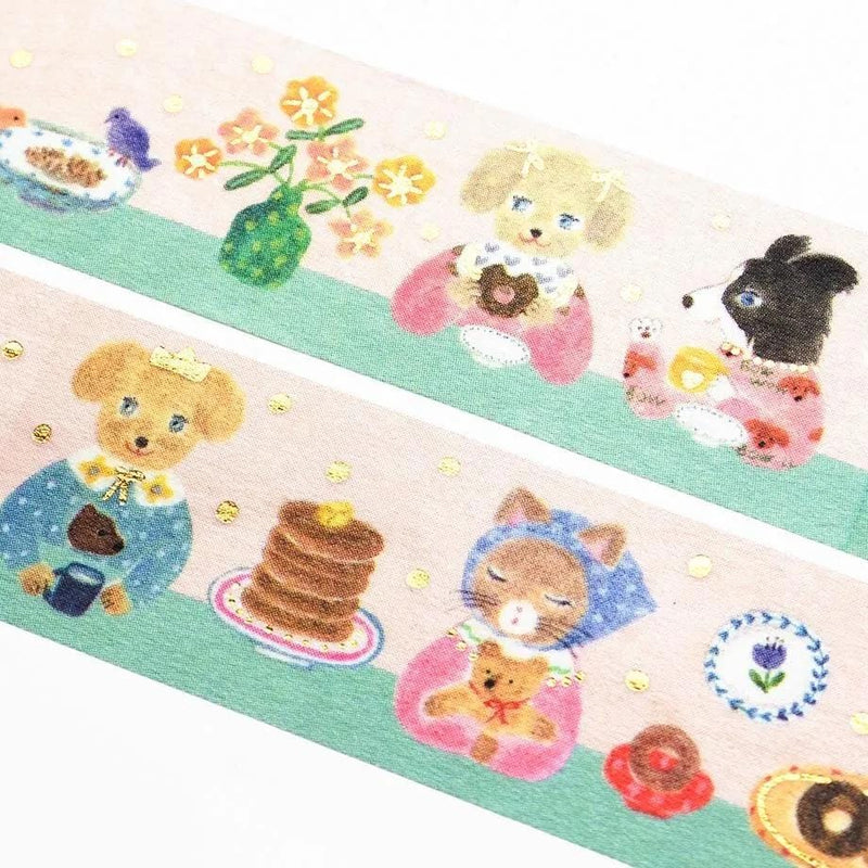 cozyca masking tape -snack time- by Aiko Fukawa