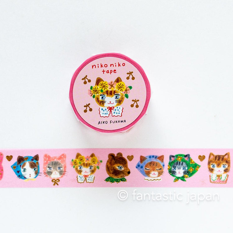 cozyca masking tape -niko niko- by Aiko Fukawa