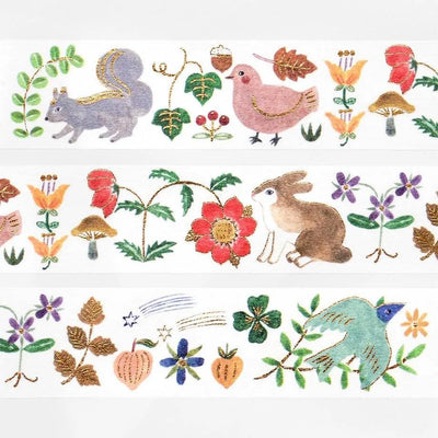 cozyca masking tape -kusamura- by Aiko Fukawa