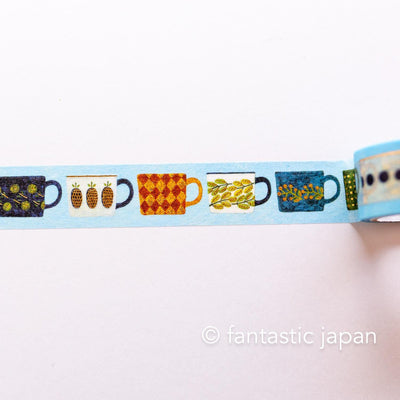 cozyca masking tape -MY FAVORITE MUGS- by Midori Asano