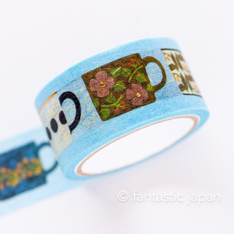 cozyca masking tape -MY FAVORITE MUGS- by Midori Asano