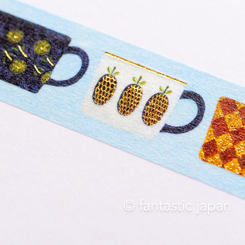 cozyca masking tape -MY FAVORITE MUGS- by Midori Asano