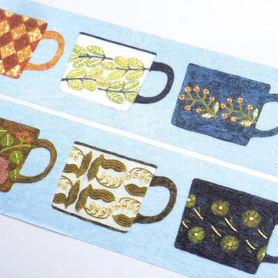 cozyca masking tape -MY FAVORITE MUGS- by Midori Asano