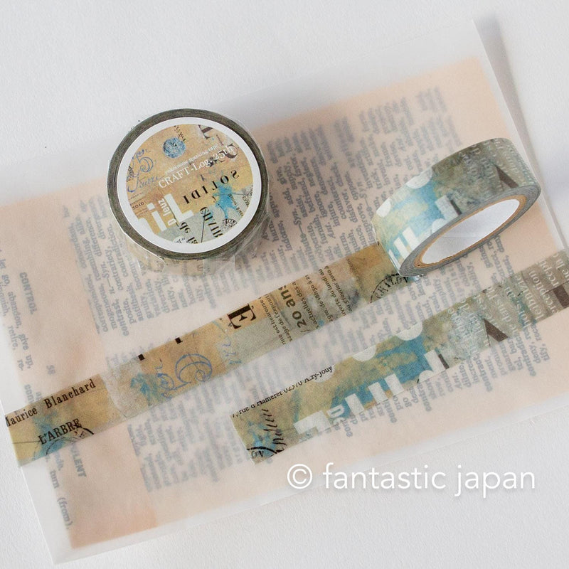 CRAFT Log. masking tape -collage A-