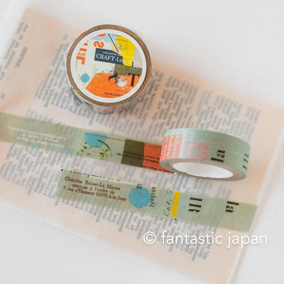 CRAFT Log. masking tape -collage C-