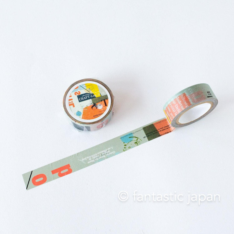 CRAFT Log. masking tape -collage C-