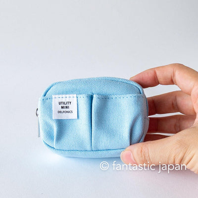 DELFONICS / Inner Carrying bag key chain -light blue-