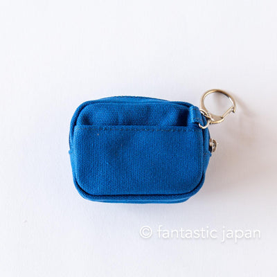 DELFONICS / Inner Carrying bag key chain -dark blue-