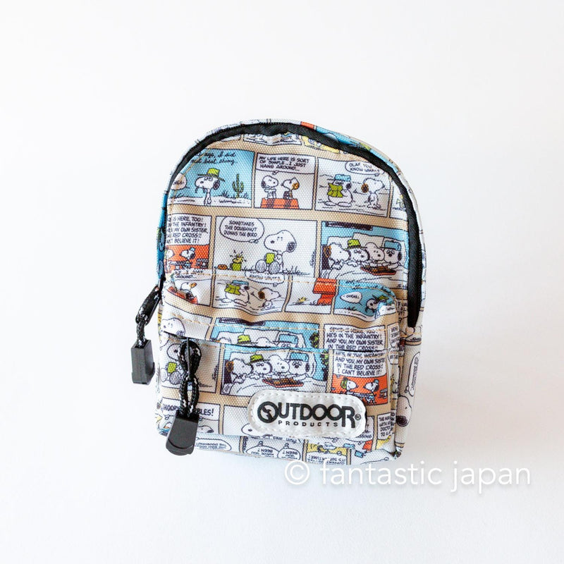 OUTDOOR PRODUCTS / PEANUTS backpack pouch -comic-　