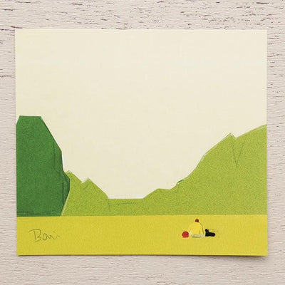 Block memo pad -Life- by taku bannai / cozyca products