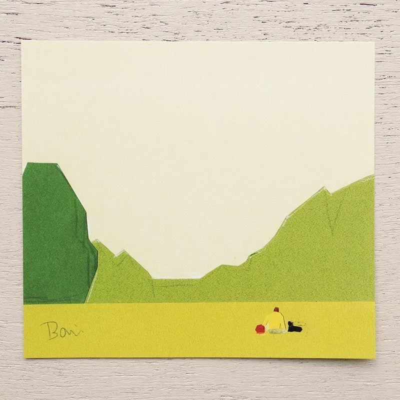 Block memo pad -Life- by taku bannai / cozyca products