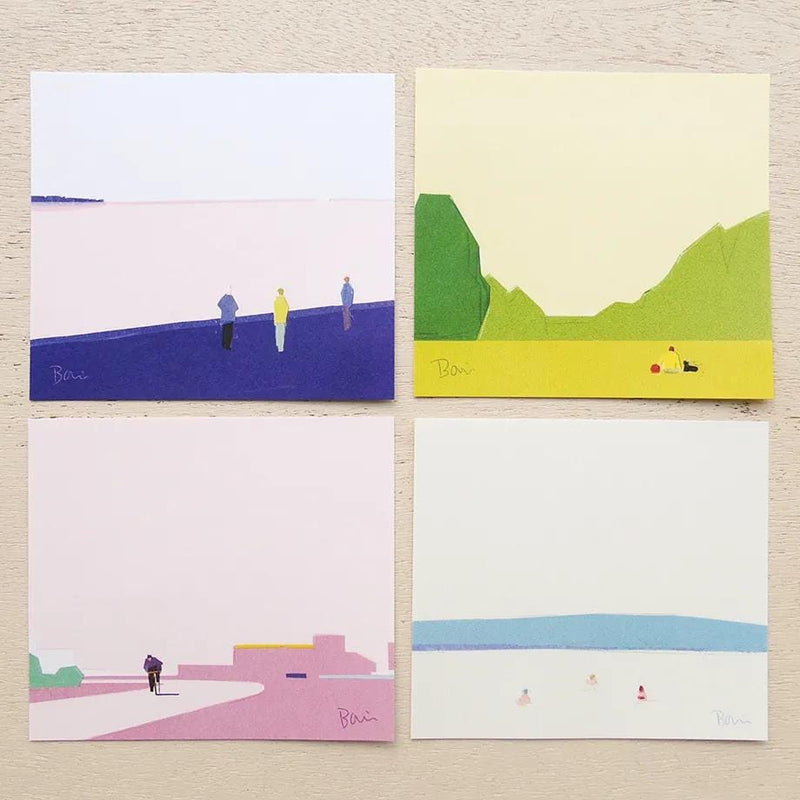 Block memo pad -Life- by taku bannai / cozyca products