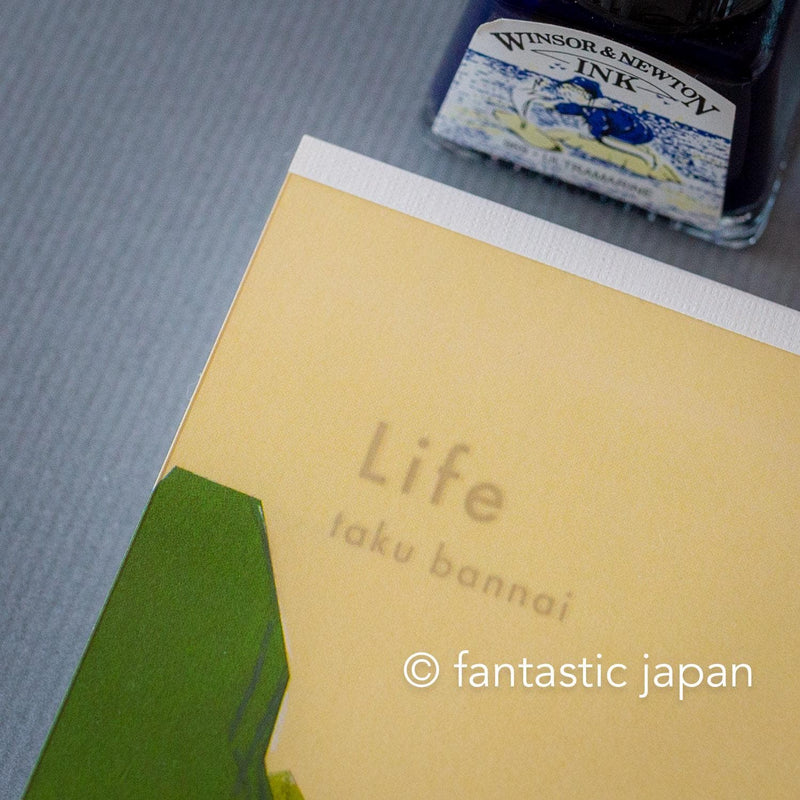 Block memo pad -Life- by taku bannai / cozyca products
