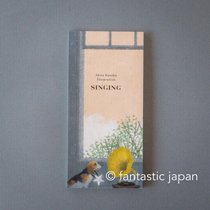 Letter Paper -SINGING- by Akira Kusaka / cozyca products