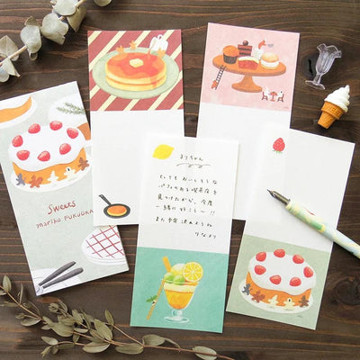 Letter Paper -Sweets- by Mariko Fukuoka / cozyca products