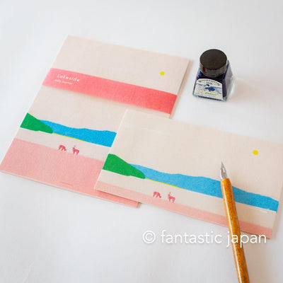 Japanese Letter Set -Lake side by taku bannai / cozyca products