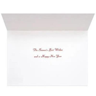 Christmas card / A tiny Santa traveling through Japan -Rengeji-