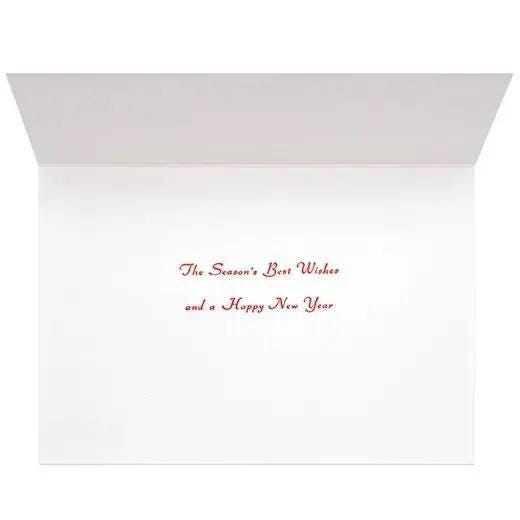 Christmas card / A tiny Santa traveling through Japan -Rengeji-