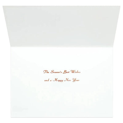 Christmas card / A tiny Santa traveling through Japan -Mikoshi-