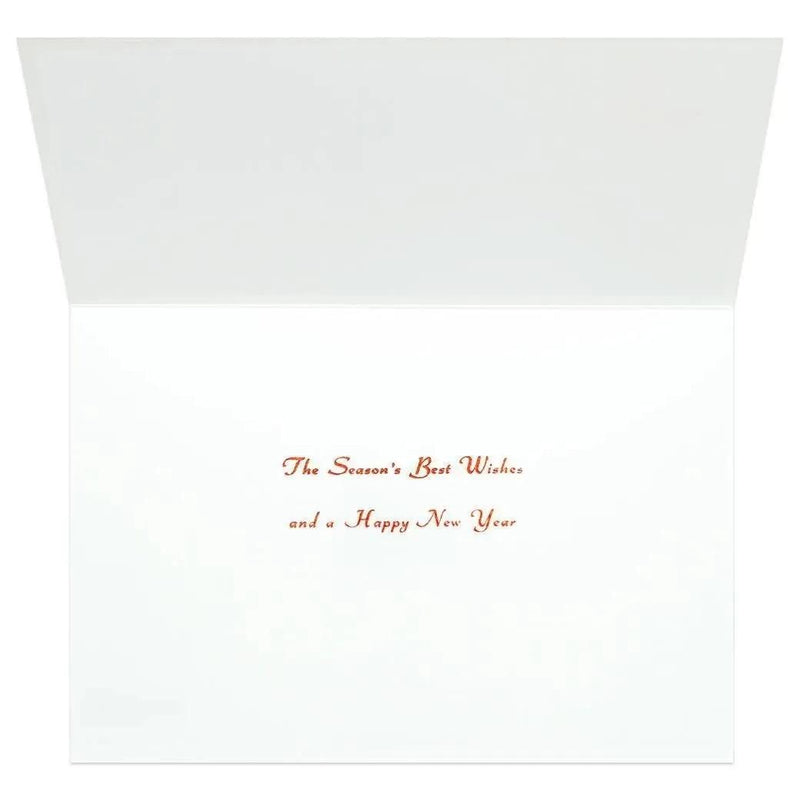 Christmas card / A tiny Santa traveling through Japan -Mikoshi-