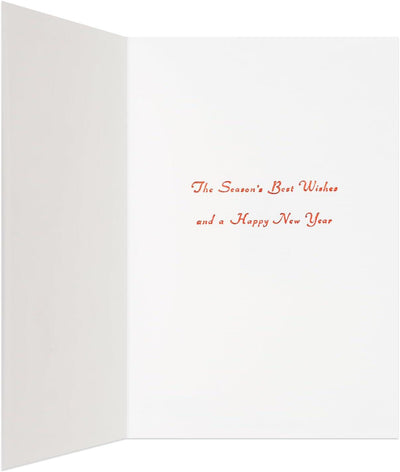 Christmas card / A tiny Santa traveling through Japan -Sumo-