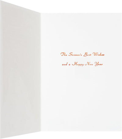 Christmas card / A tiny Santa traveling through Japan -Kyoto-