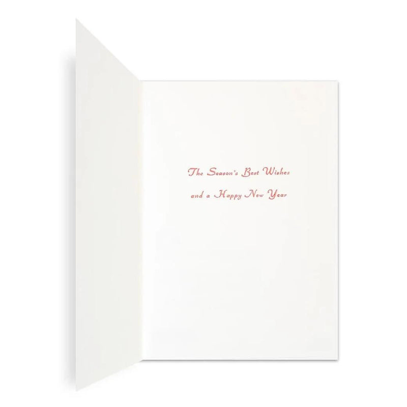 Christmas card / A tiny Santa traveling through Japan -Fuji Michi-