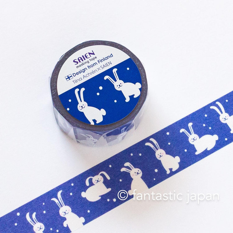 Masking Tape -Winter rabbits-