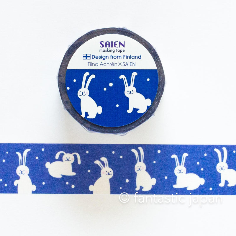 Masking Tape -Winter rabbits-