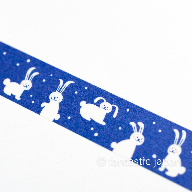 Masking Tape -Winter rabbits-