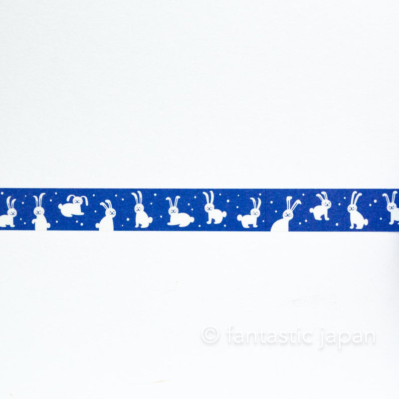 Masking Tape -Winter rabbits-